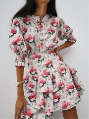 Emilia Floral Day Dress | Multi