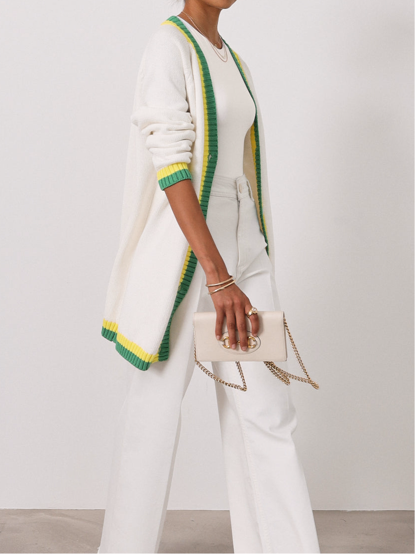 Palm Beach Throw On Cardigan | Cream