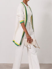 Palm Beach Throw On Cardigan | Cream