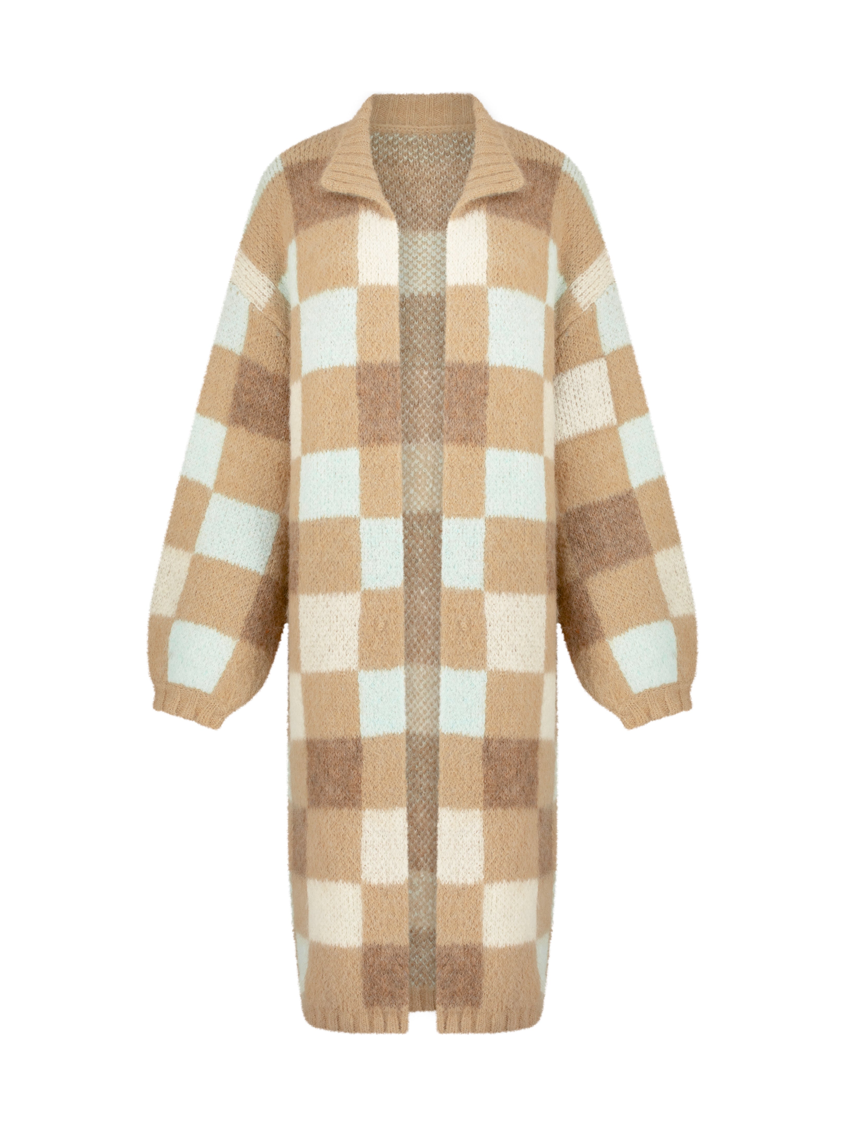 St. Moritz Luxe Cardigan | Mocha Mix