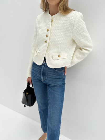 Elory Timeless Jacket | Cream
