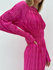 Pink Midi Dress Vita Grace