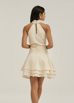 Alianna Linen Elevate Resort Dress | Sand