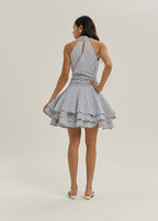 Alianna Striped Elevate Dress | Blue/White