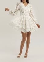 Camille Cutwork Dream Dress | White
