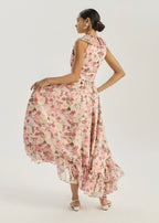 Charmaine Floral Maxi Dress | Pink Mix