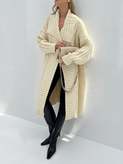 Cream Maxi Cardigan