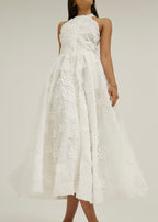 Allessia Floral Day Dress | White