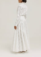Palm Beach Applique Shirt | White