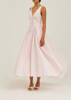 Kesha Stripe Icon Day Dress | Pink/White