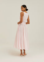 Kesha Stripe Icon Day Dress | Pink/White