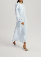 Ashlyn Soft Knit Dress | Pastel Blue
