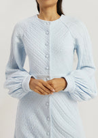 Ashlyn Soft Knit Dress | Pastel Blue