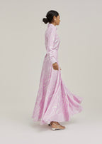 Palm Beach Printed Shirt | Pastel Mauve