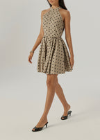 Hoxton Polka Dream Dress | Olive