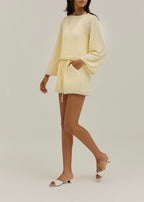 Coco Striped Knit Sweater | Lemonade