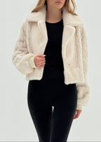 Belgravia Luxe Fur Coat | Winter Latte