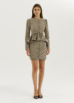 Hoxton Polka Jacket | Olive