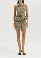 Hoxton Polka Shirt | Olive