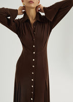 Jace Jersey Icon Dress | Cocoa