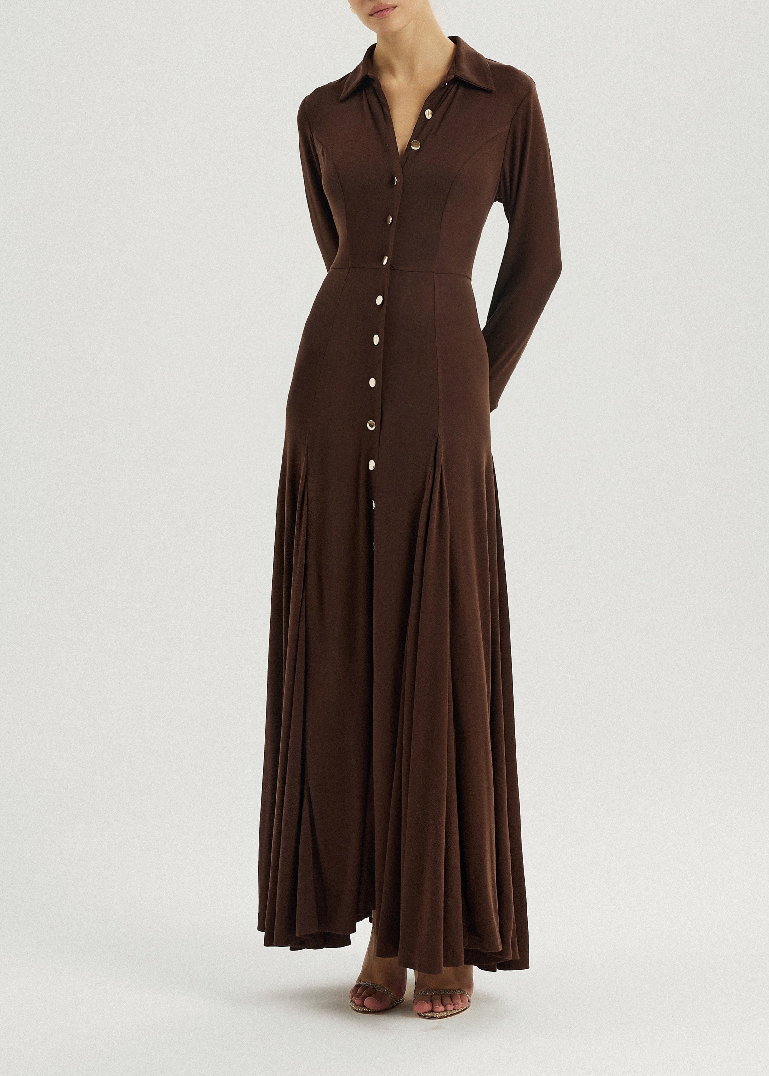 Jace Jersey Icon Dress | Cocoa