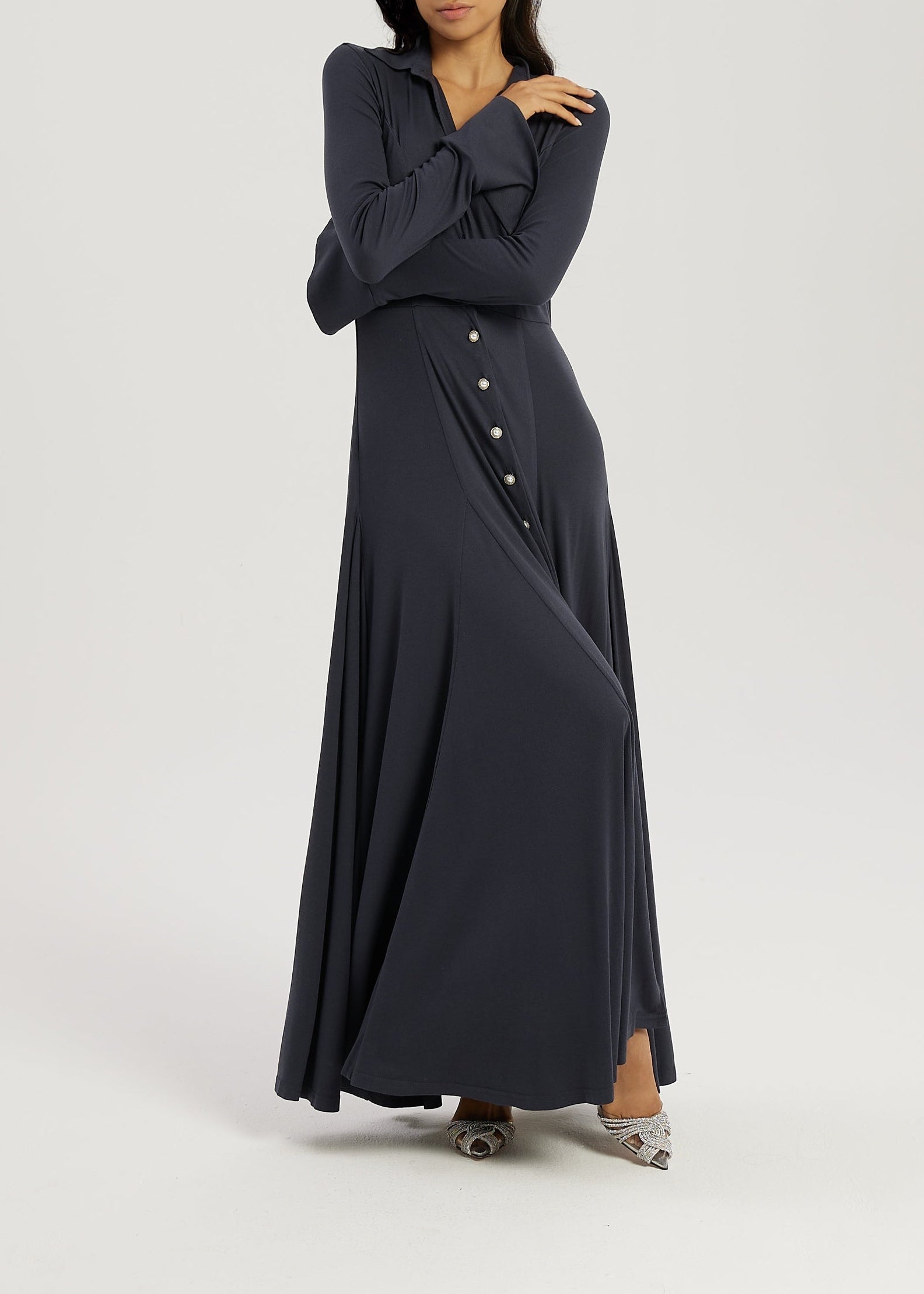 Jace Jersey Icon Dress | Navy