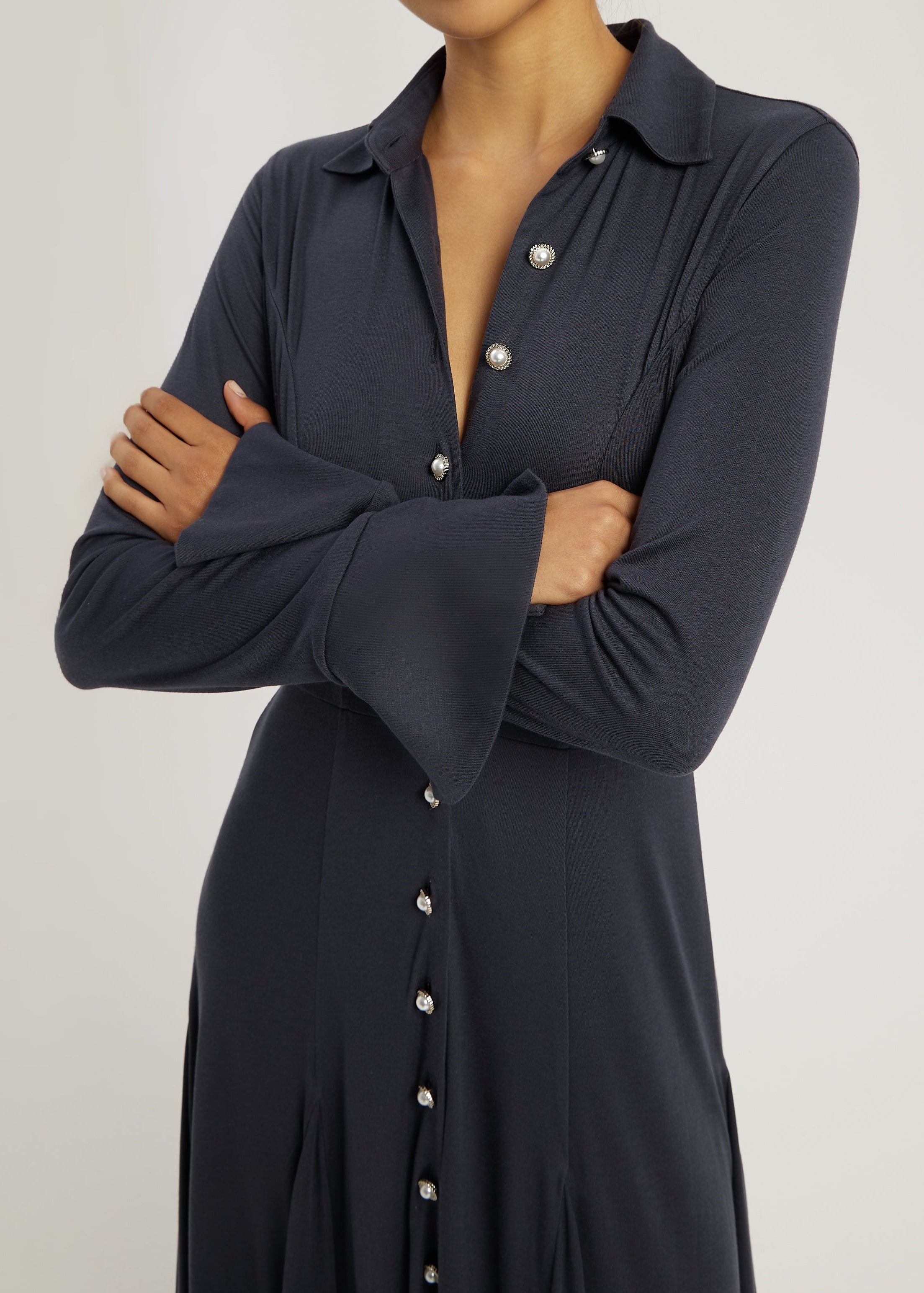 Jace Jersey Icon Dress | Navy