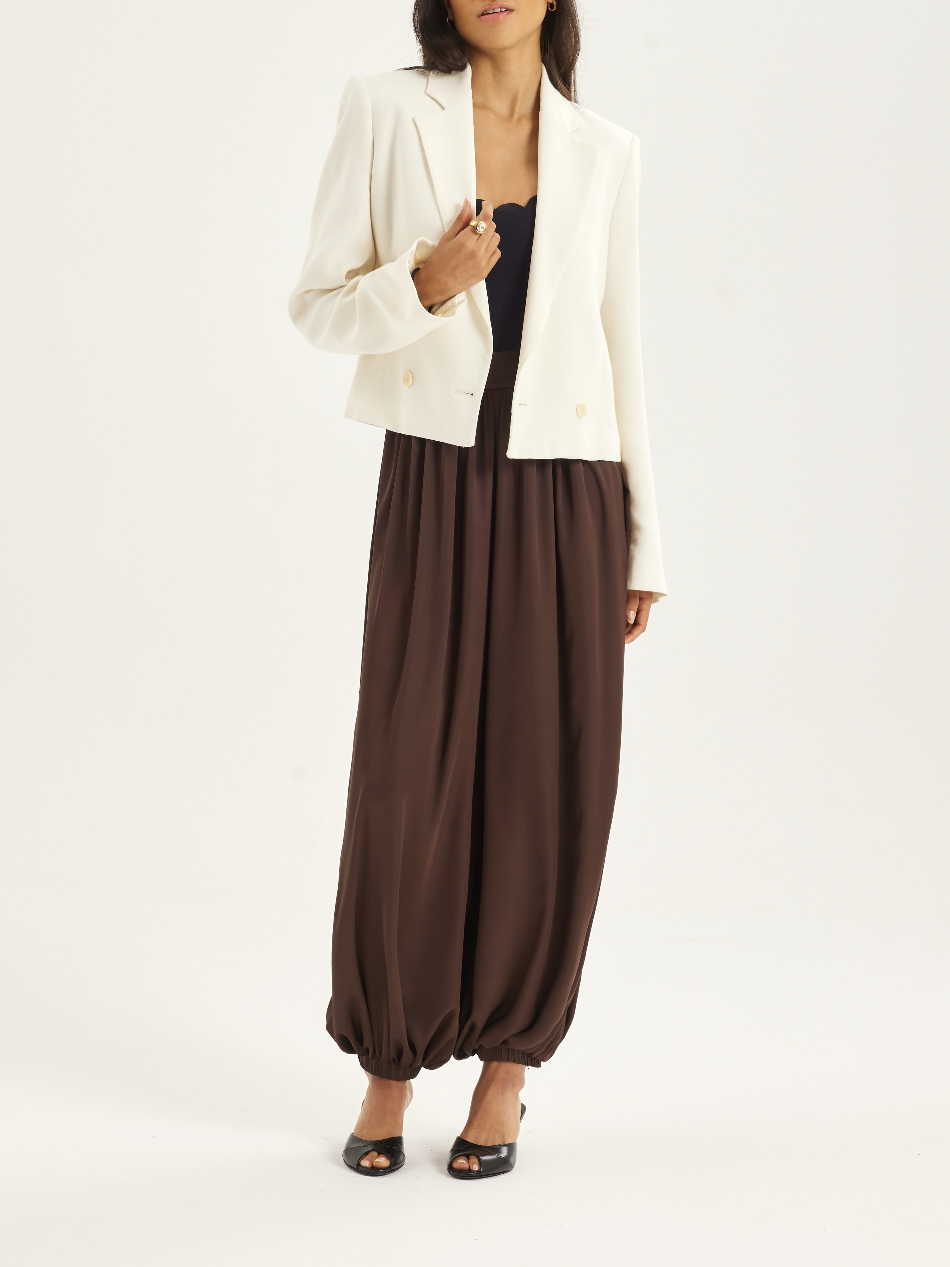 Nikola Everyday Elevate Blazer Jacket | Ivory