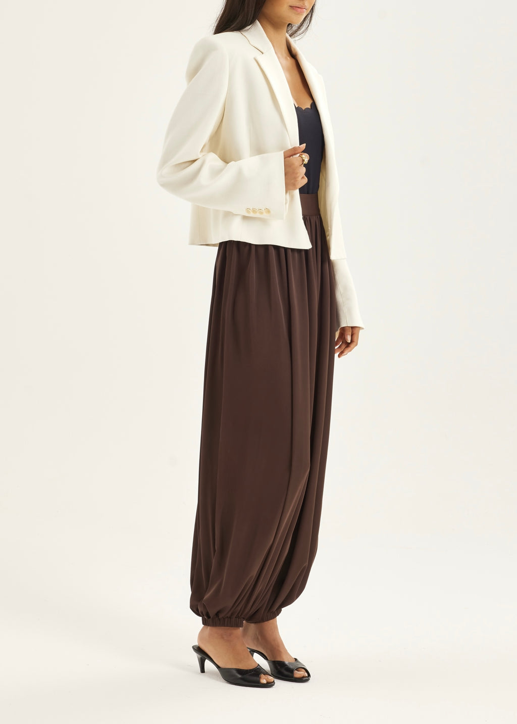 Nikola Everyday Elevate Blazer Jacket | Ivory
