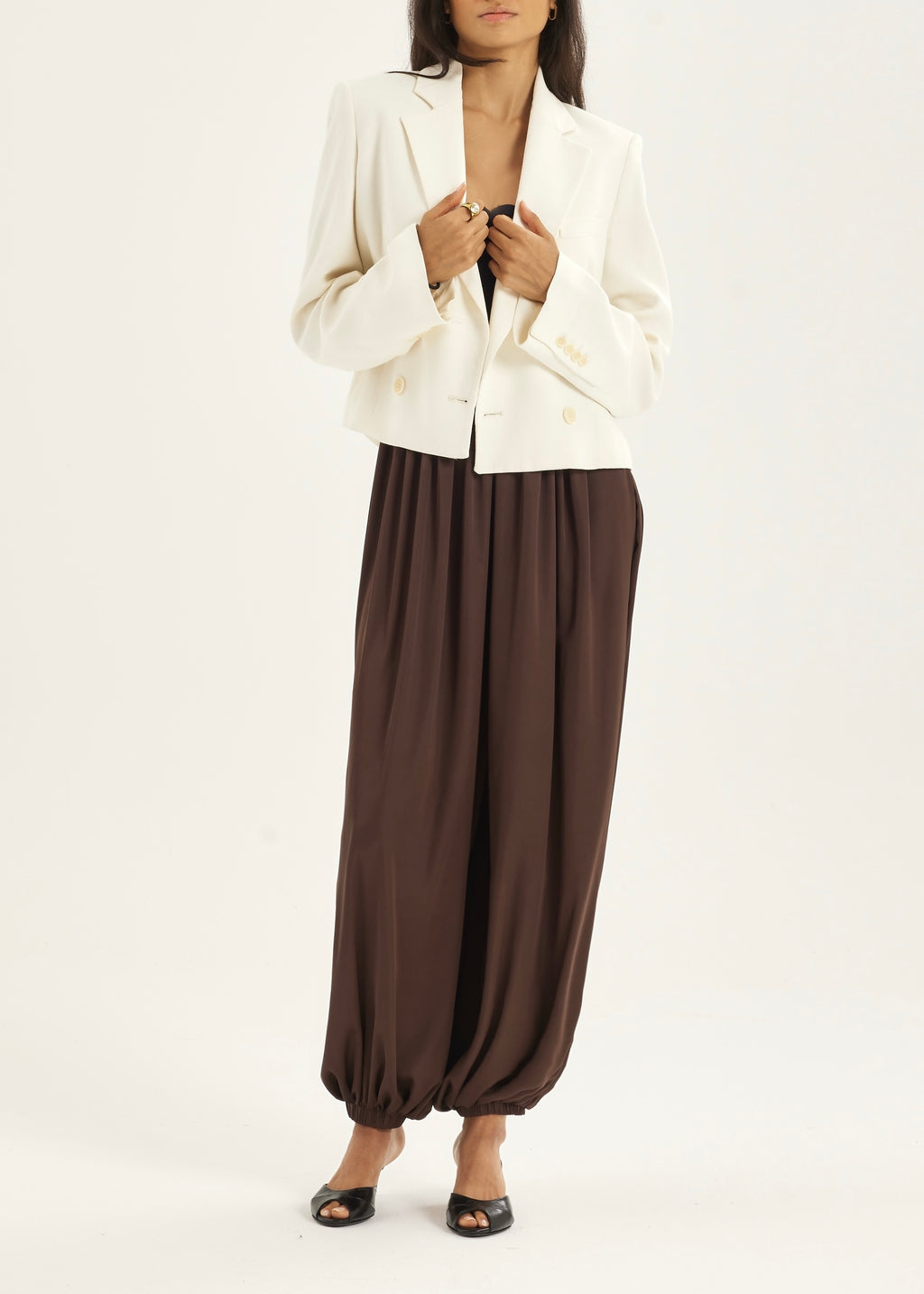 Nikola Everyday Elevate Blazer Jacket | Ivory