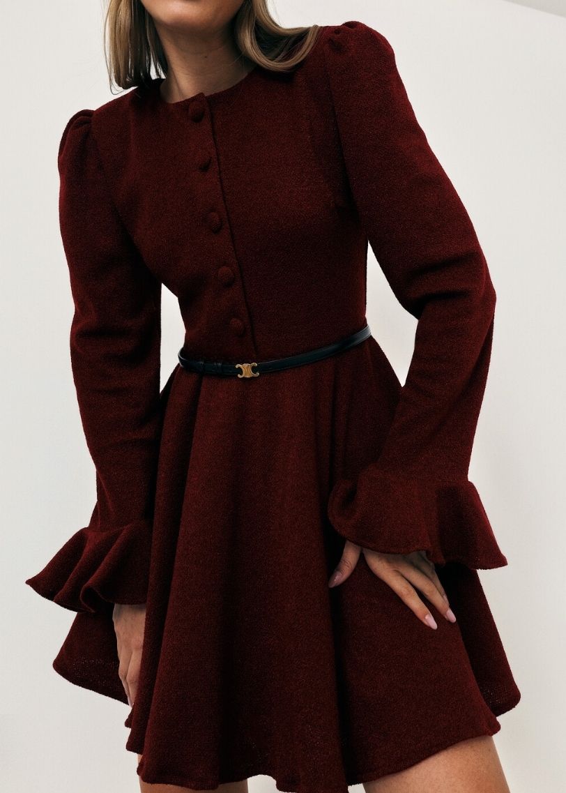 Marni Elegance Dress | Claret