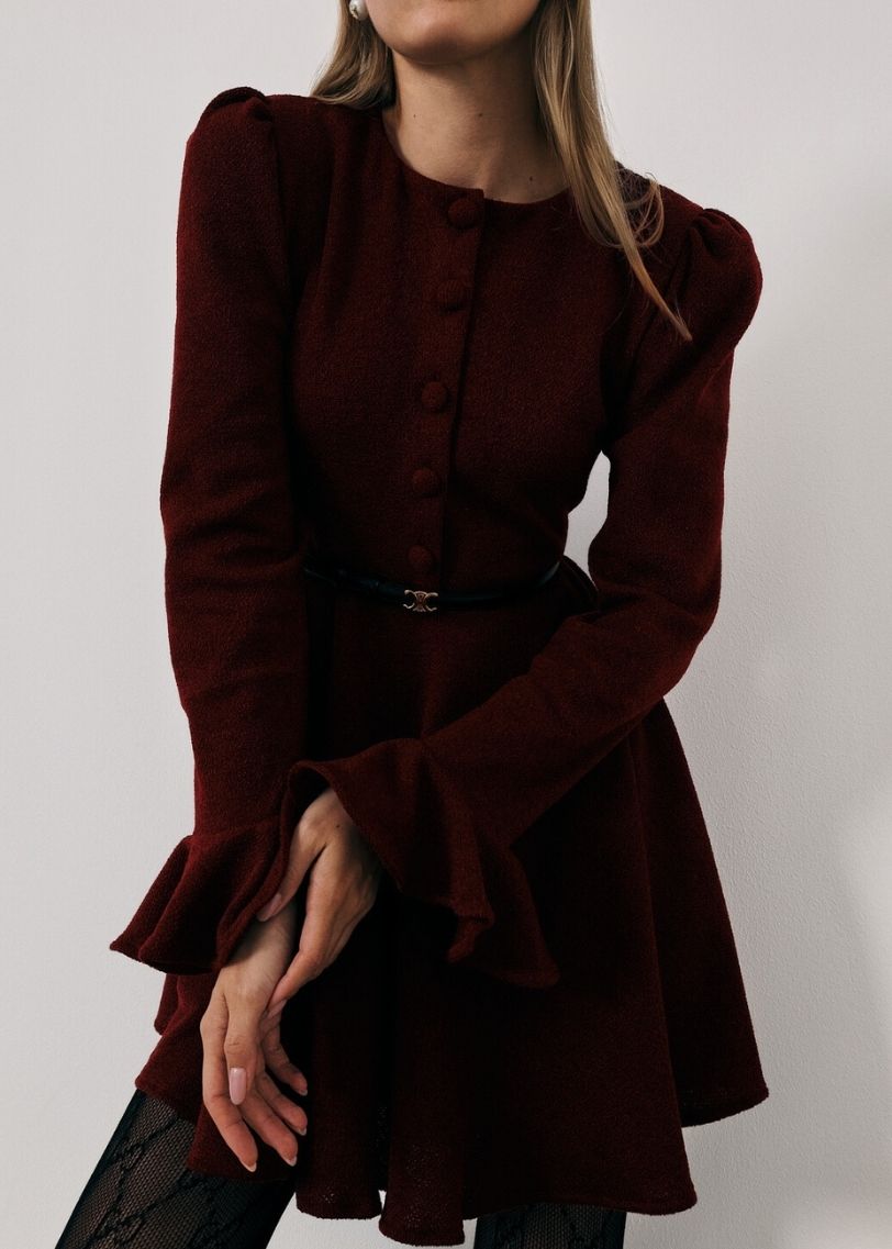 Marni Elegance Dress | Claret