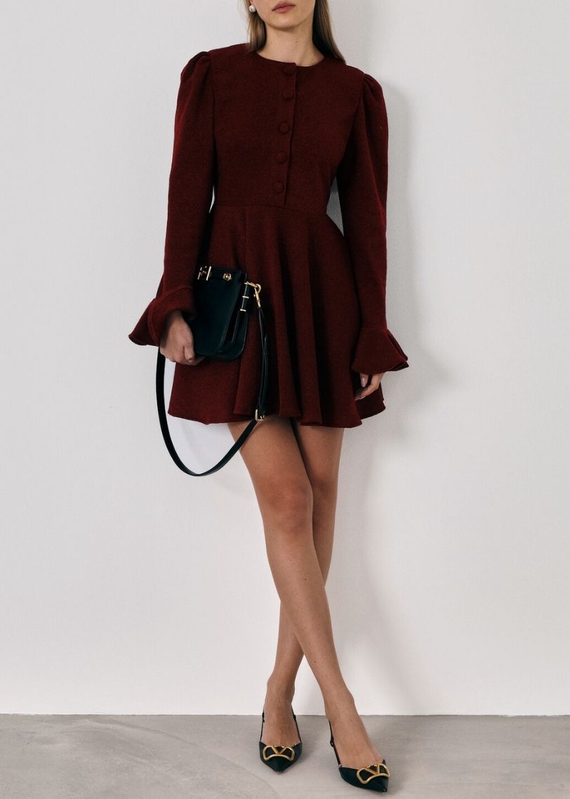 Marni Elegance Dress | Claret