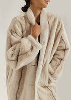Mirabelle Premium Fur Coat | Ivory