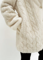 Montclair Iconic Fur Coat | Winter Latte
