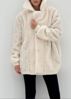 Montclair Iconic Fur Coat | Winter Latte