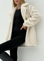 Montclair Iconic Fur Coat | Winter Latte