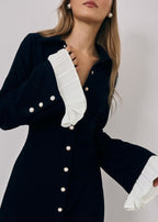 Nikita Effortless Statement Dress | Navy