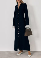 Nikita Effortless Statement Dress | Navy