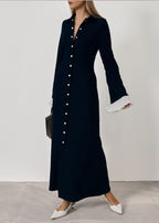 Nikita Effortless Statement Dress | Navy
