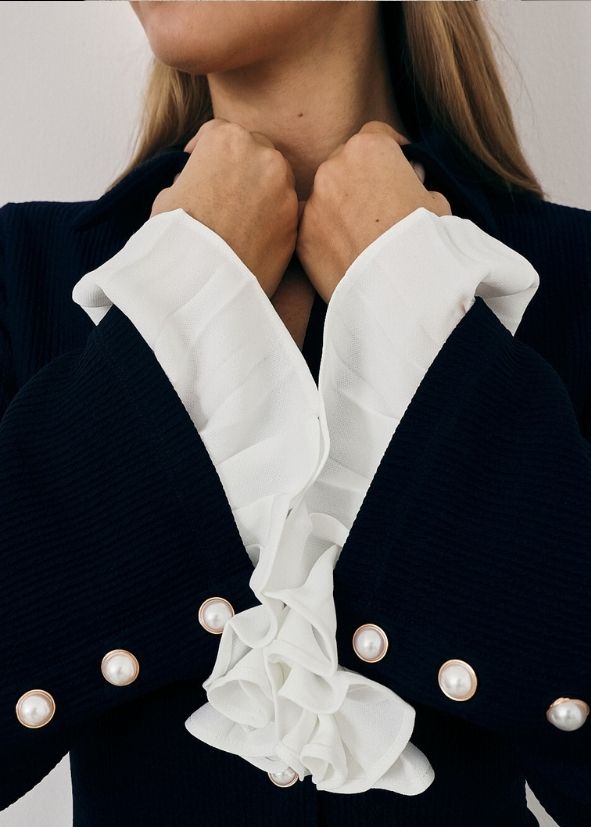 Nikita Effortless Statement Dress | Navy