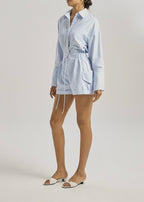 Portofino Stripe Shorts | Blue/White