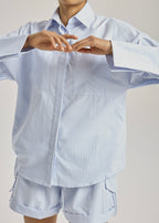 Portofino Stripe Shirt | Blue/White