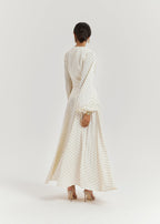 Rhona Polka Dot Dream Skirt | Ivory/Black