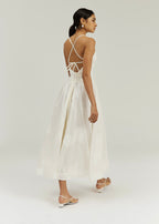 Sophia Elegance Maxi Dress | Vanilla