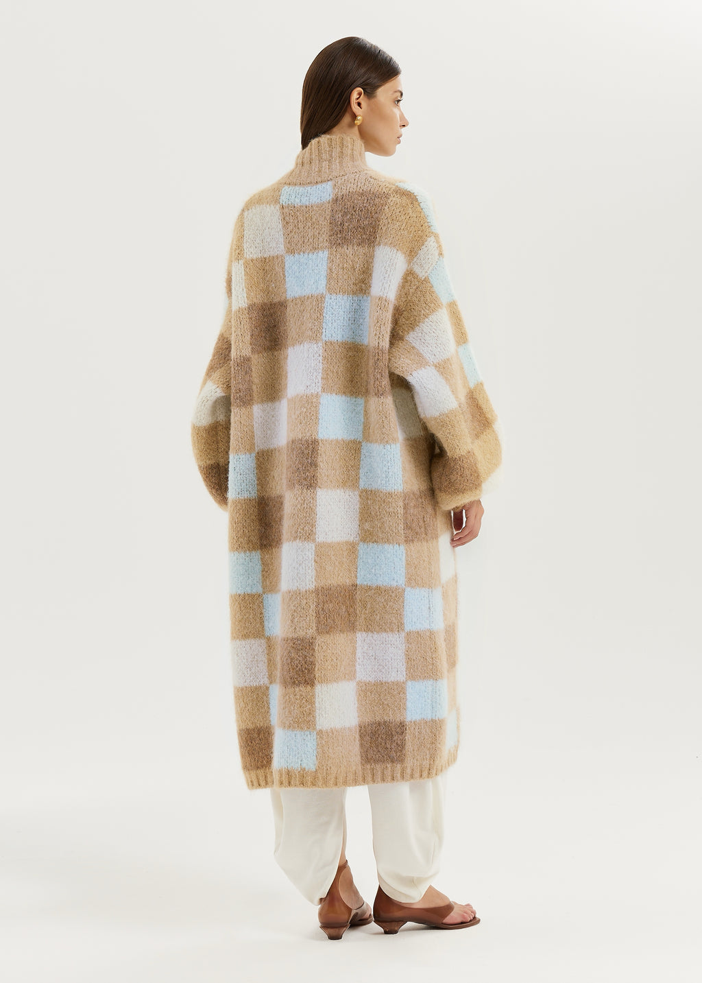 St. Moritz Luxe Cardigan | Mocha Mix