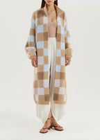 St. Moritz Luxe Cardigan | Mocha Mix