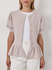 Adina Spring Day Elegance Cardigan | Rose Pink