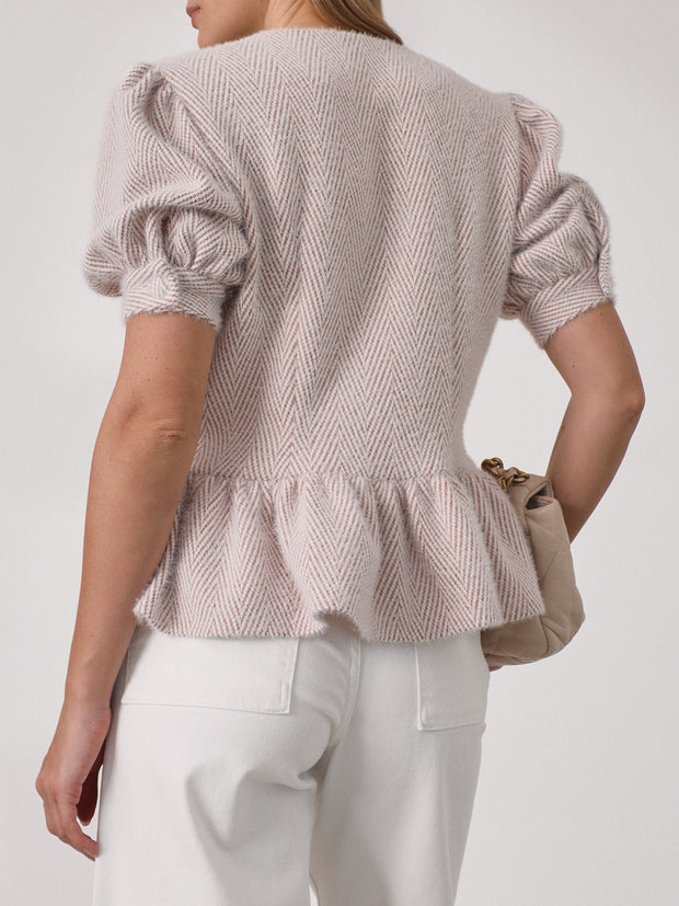 Adina Spring Day Elegance Cardigan | Rose Pink