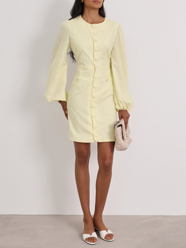 Anis Chic Day Dress | Lemon Sorbet